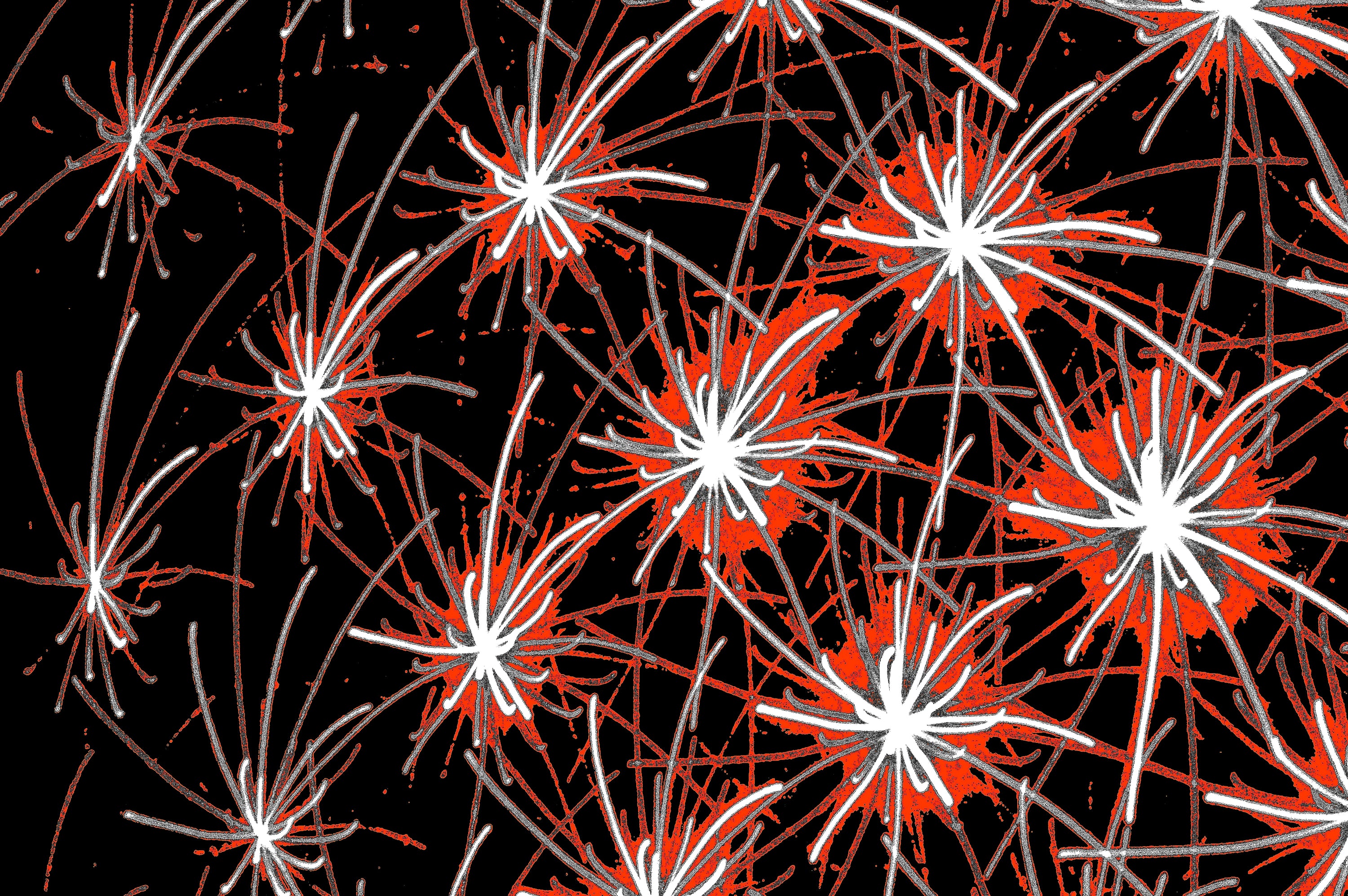 KOSMISCHE MIKROWELT — Premium Kunstprint