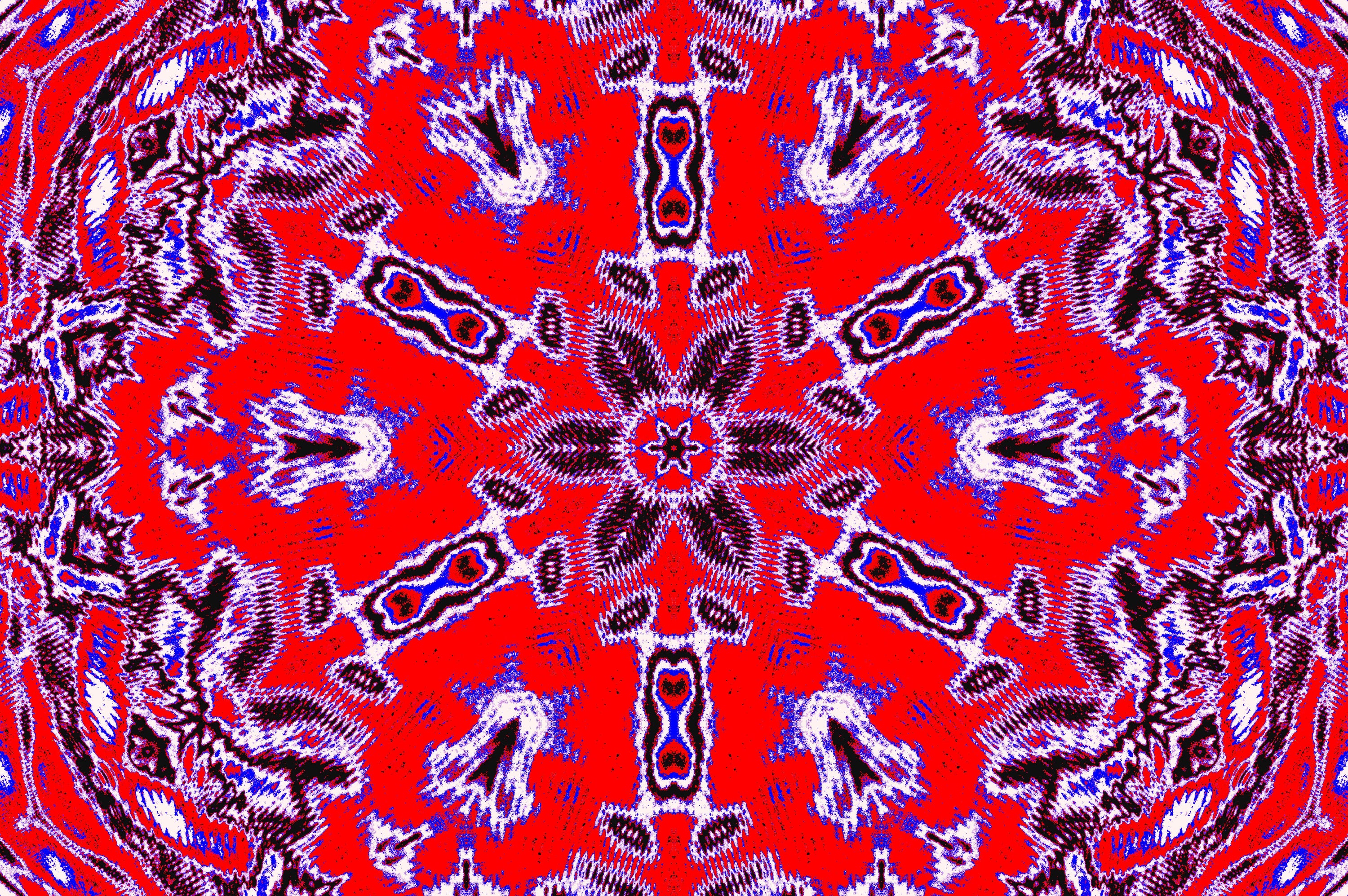 KÖNIGLICHES MANDALA — Premium Kunstprint
