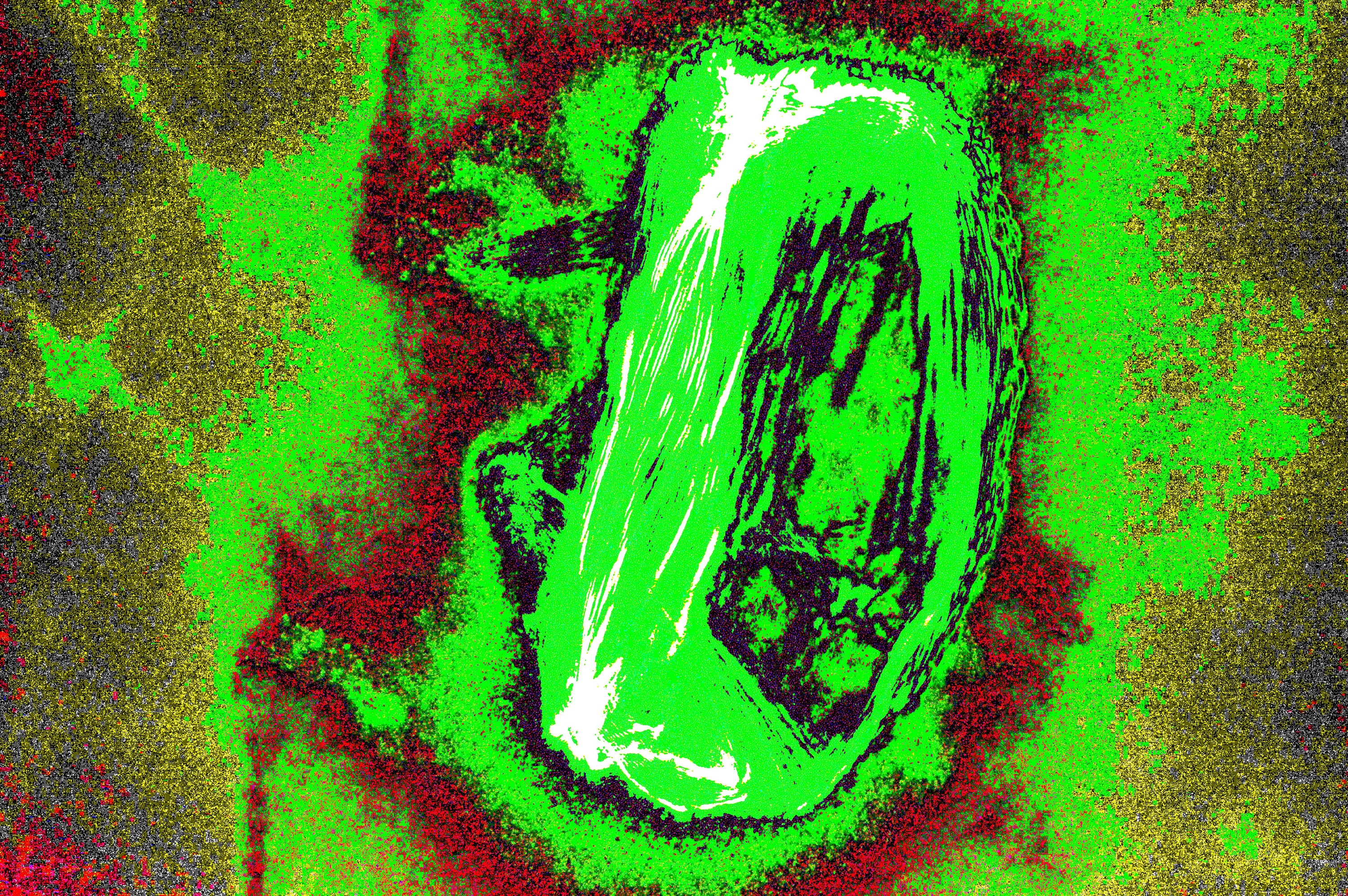 EMERALD BIO CORE — Premium Kunstprint