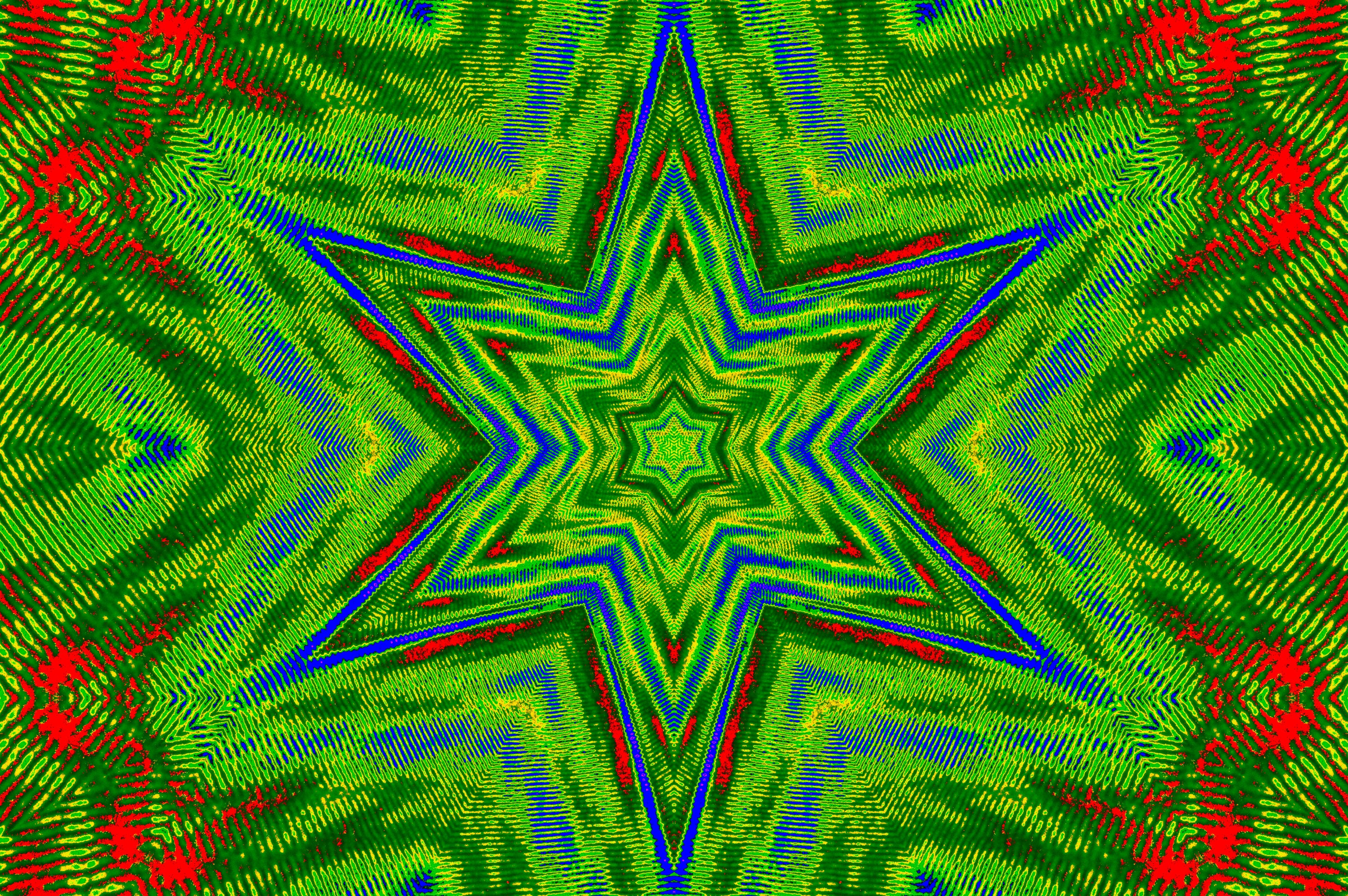 EMERALD STAR — Digitale Kunst zum Download