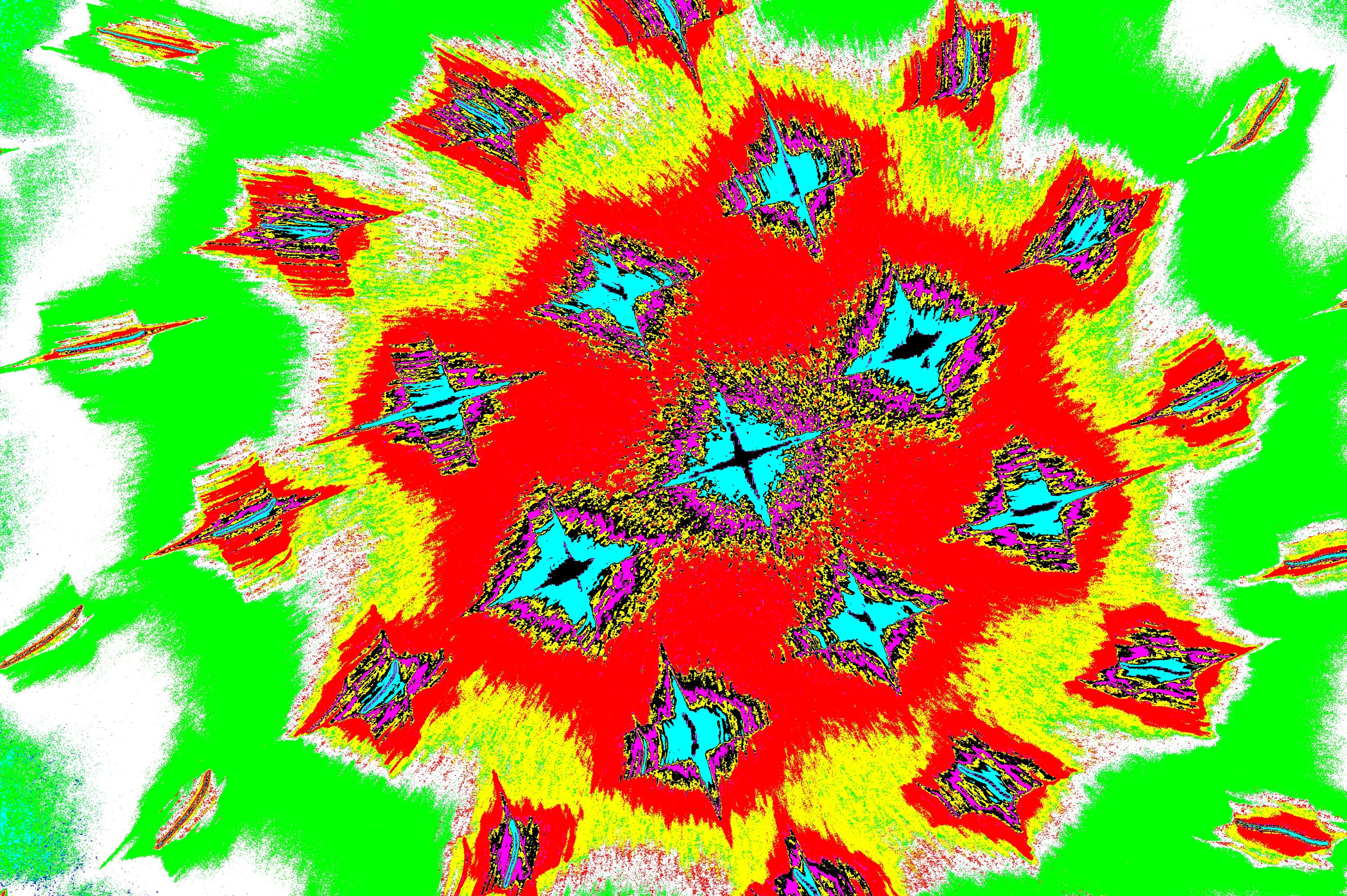 KOSMISCHES MANDALA — Premium Kunstprint