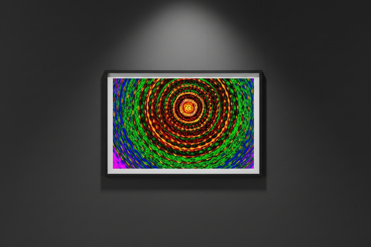 digitale Kunst SPECTRAL RINGS Download