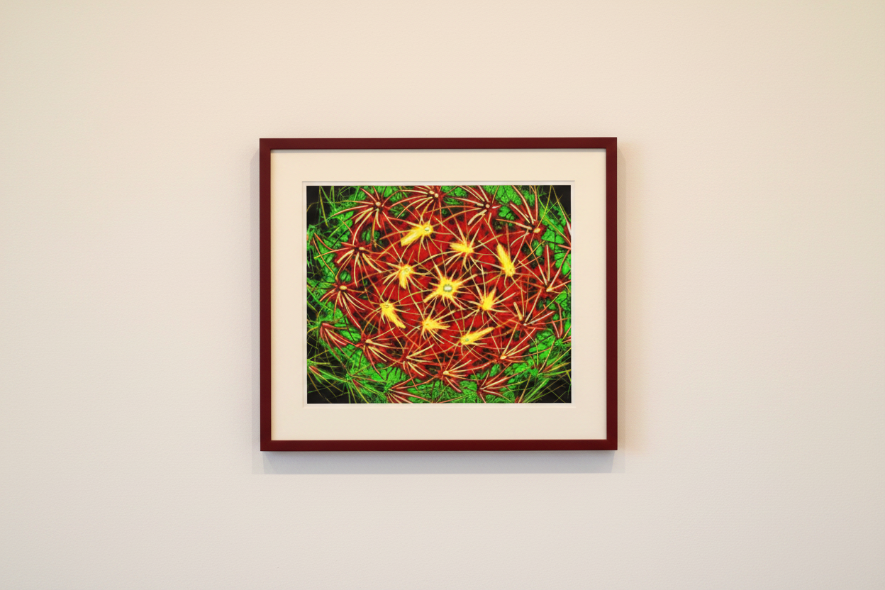 LEUCHTENDES NETZ Mockup professionell