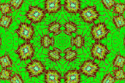 GREEN FRACTAL BLOOM — Digitaler Download