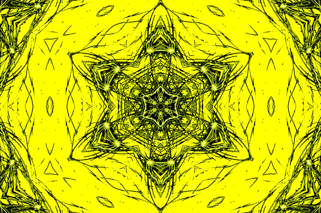 VECTOR STAR LINE CORE — Premium Kunstprint
