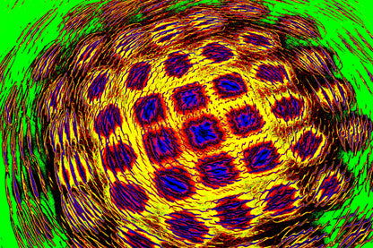 KOSMISCHES FARBMATRIX — Premium Kunstprint