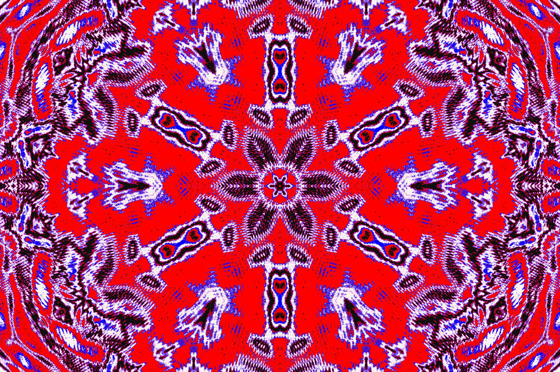 KÖNIGLICHES MANDALA — Premium Kunstprint