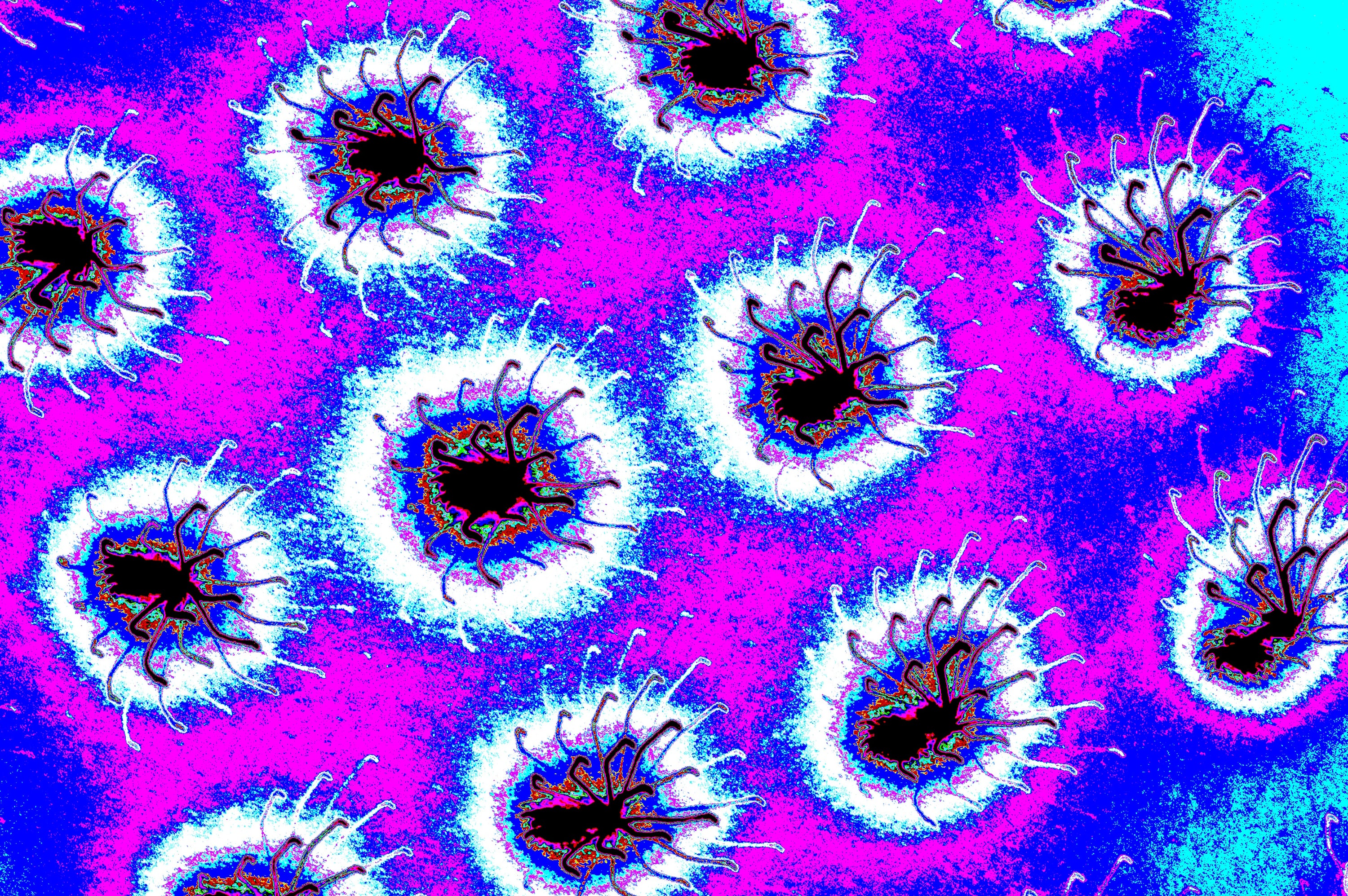 KOSMISCHE MIKROBEN — Premium Kunstprint