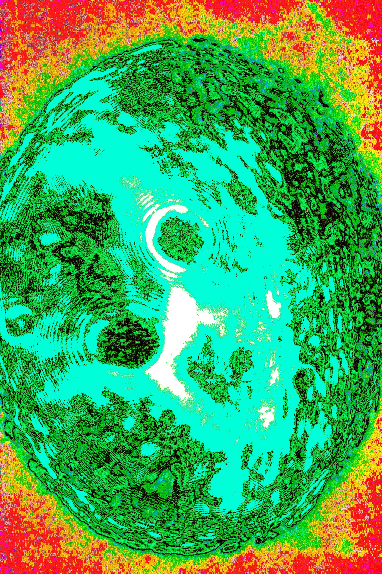 NEON CELL UNIVERSUM — Kunst Digital