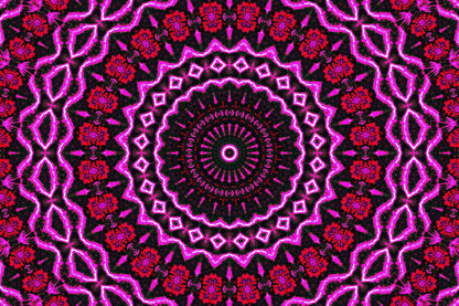 MAGENTA ROSE MANDALA — Digitaler Download