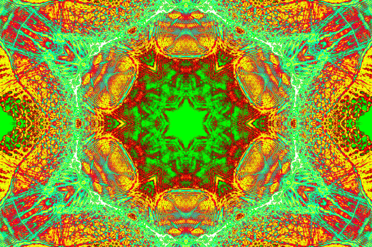 EMERALD HEXAGON MANDALA — Premium Download