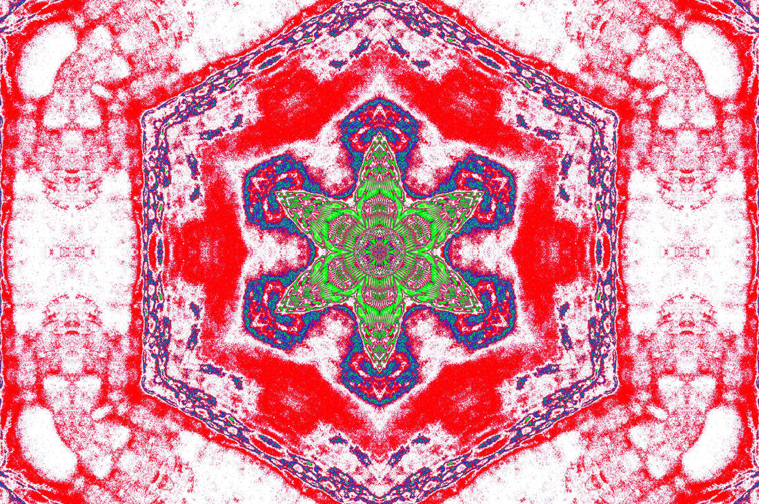 ROTE SCARLET MANDALA — Premium Download