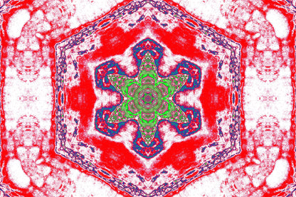 ROTE SCARLET MANDALA — Premium Download