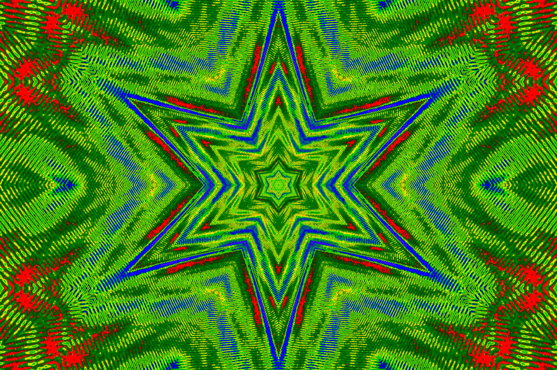 EMERALD STAR — Digitale Kunst zum Download