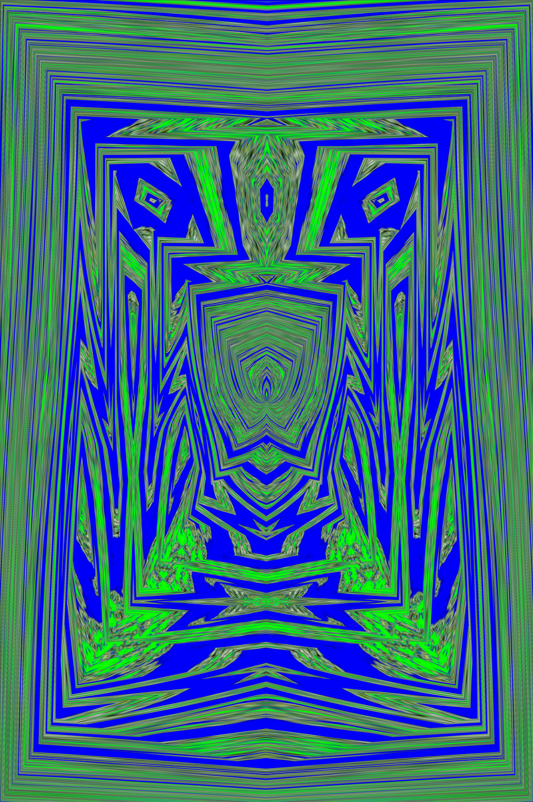 BLAUE NEON-TOPOGRAFIE — Premium Download