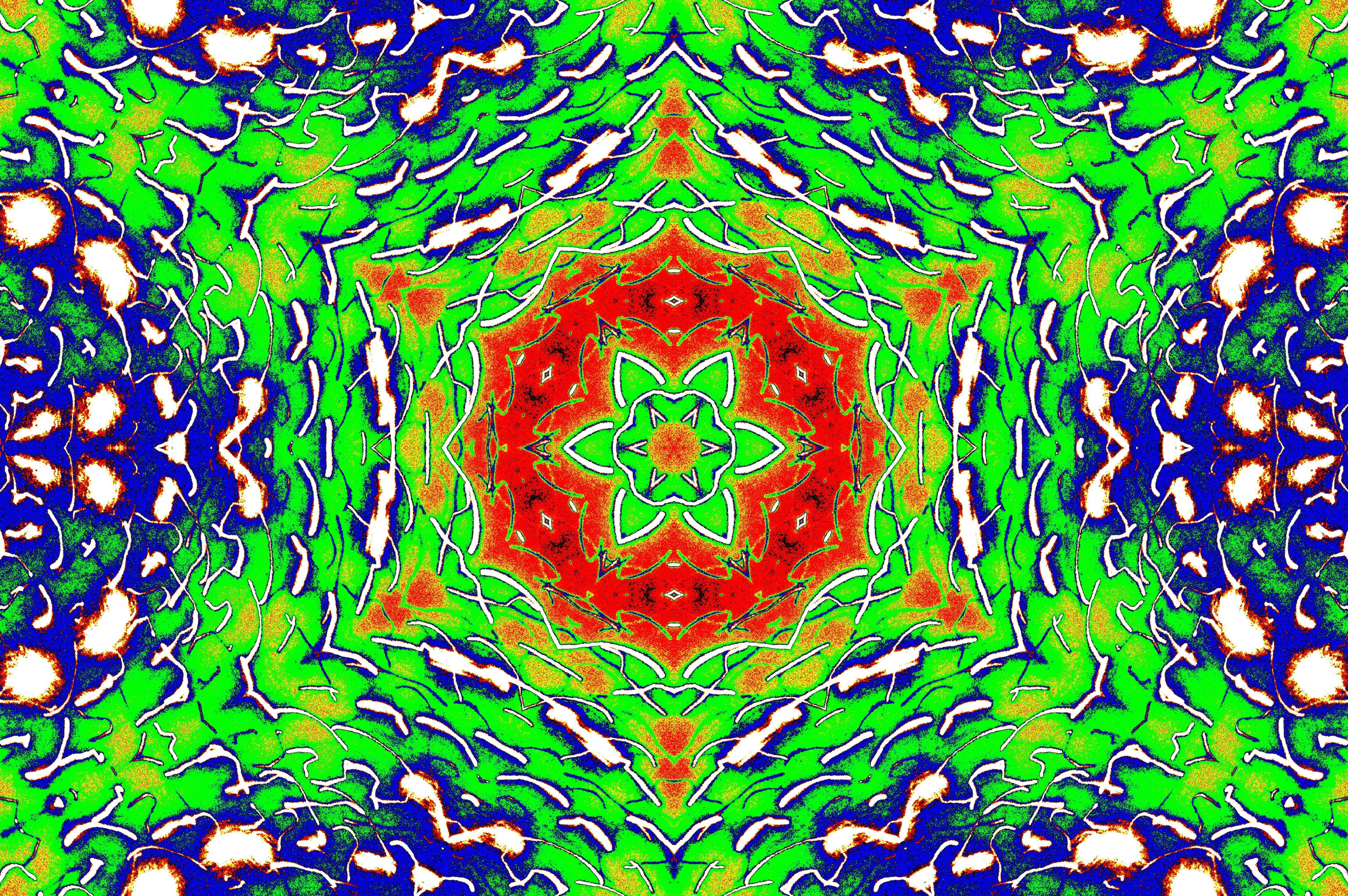 SPECTRUM STAR MANDALA — Premium Digitaler