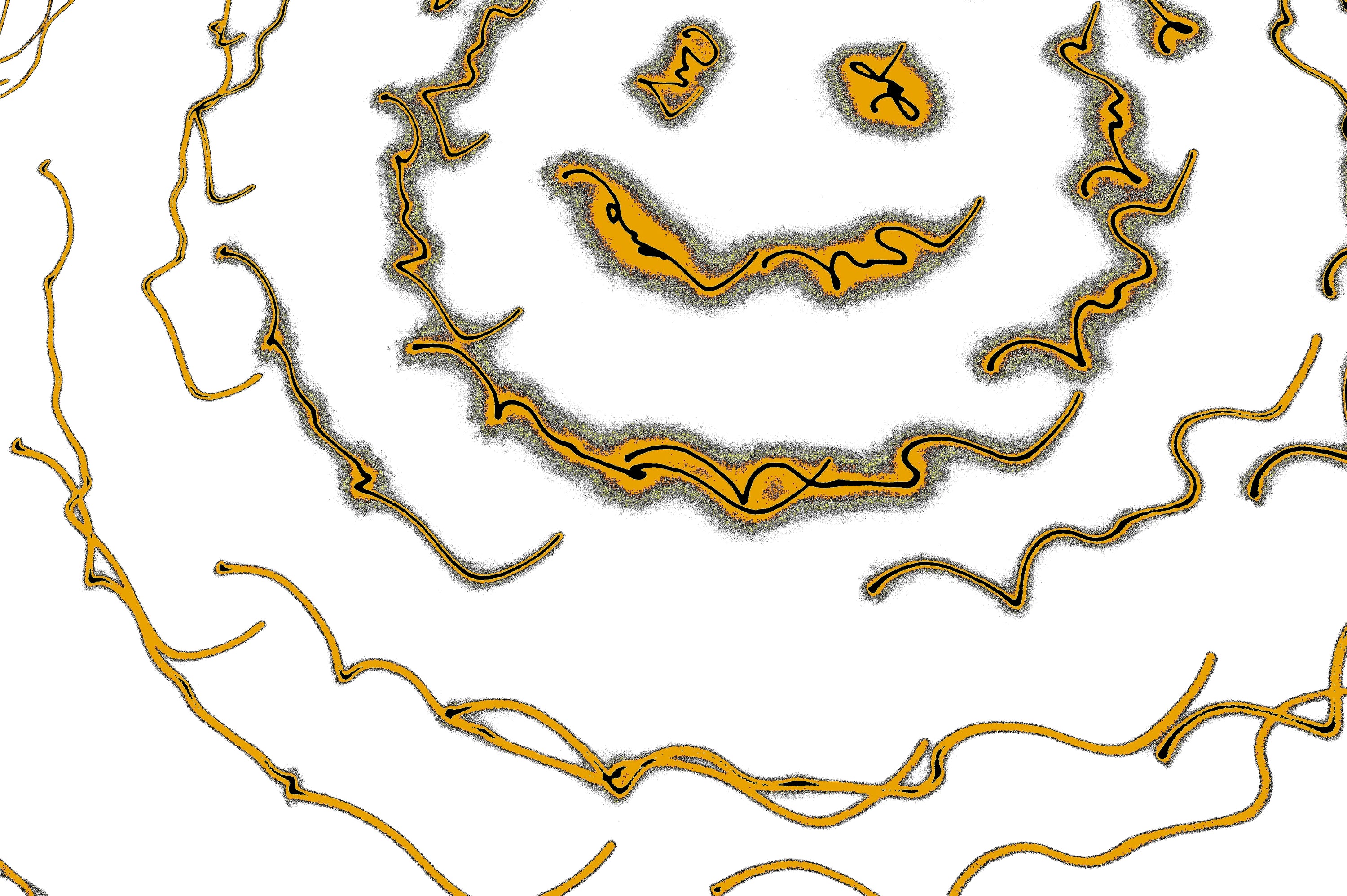 ORGANIC SMILE — Premium Kunstprint