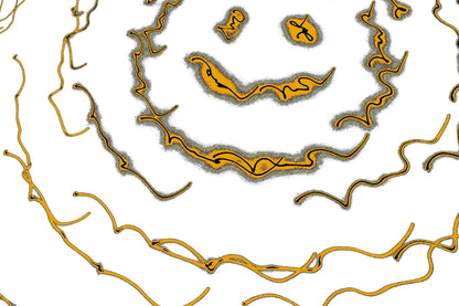 ORGANIC SMILE — Premium Kunstprint