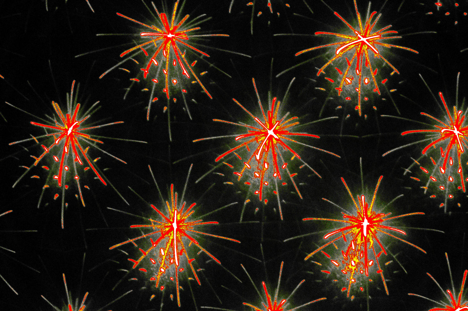 KOSMISCHE STERNE — Premium Kunstprint
