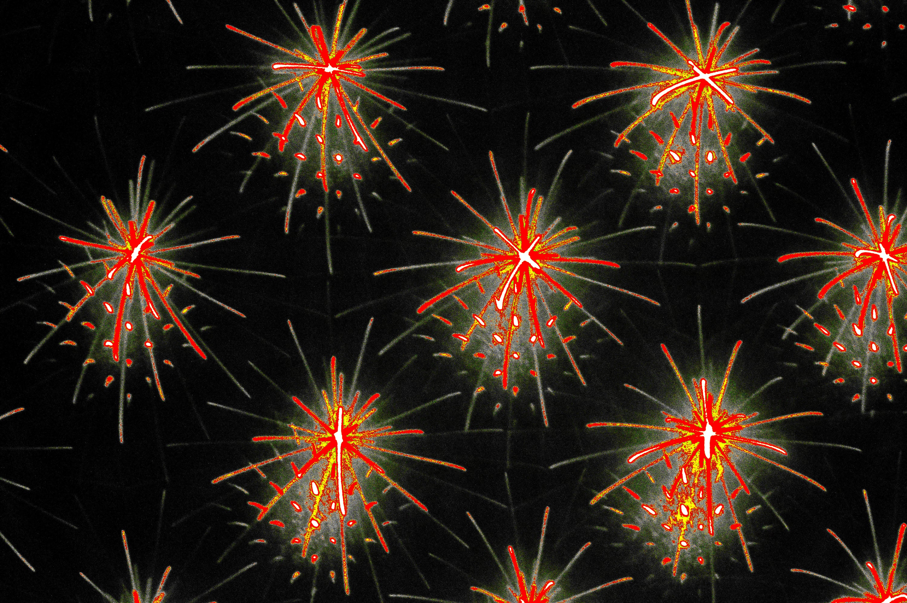 KOSMISCHE STERNE — Premium Kunstprint