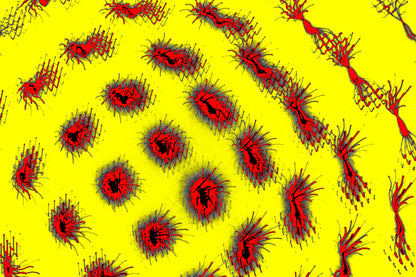 OPTISCHE MIKROBEN — Premium Kunstprint