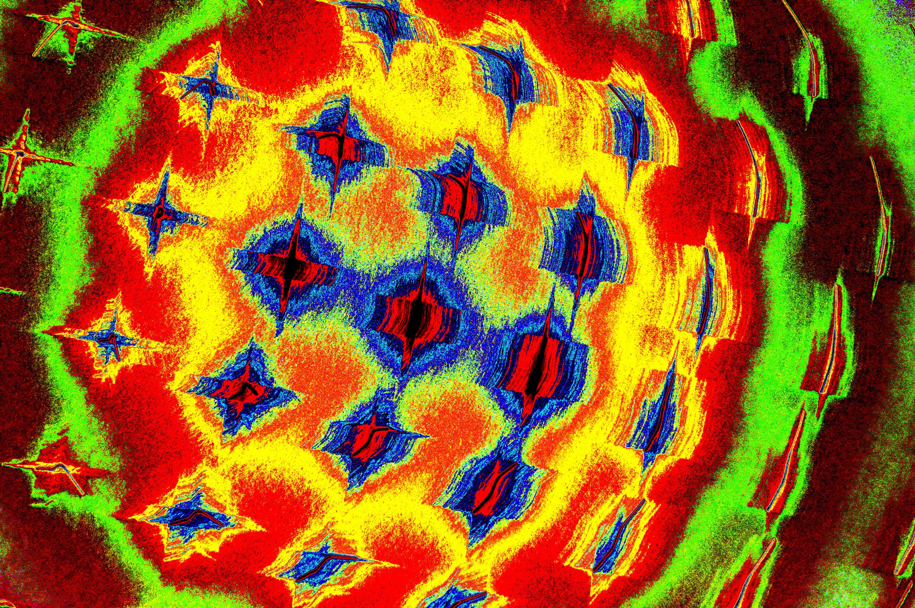 KOSMISCHE FRAKTALENERGIE — Premium Kunstprint