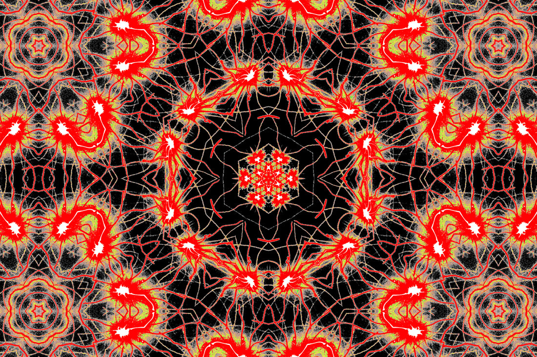 EMBER WEB MANDALA — Premium Digitaler