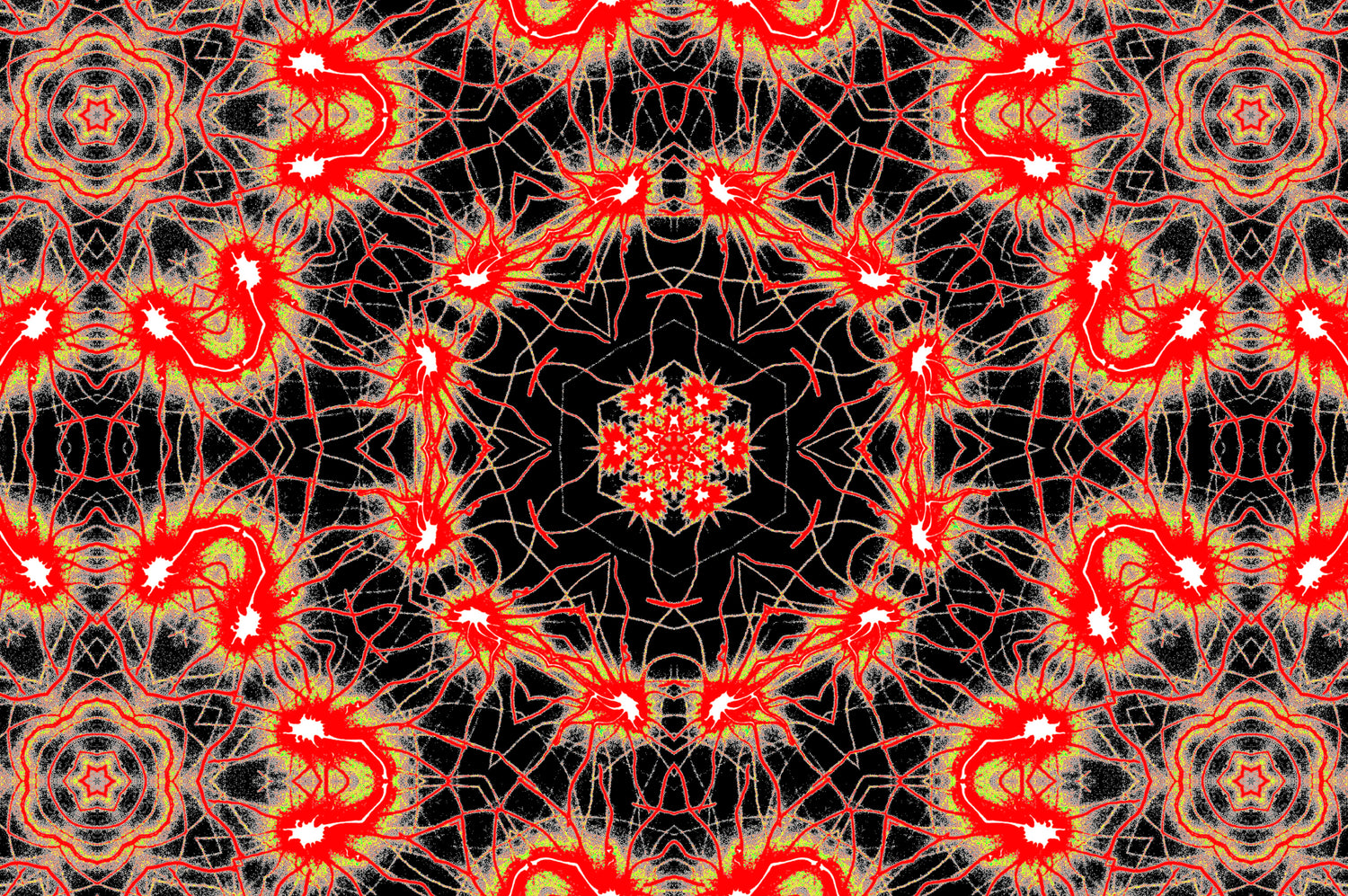EMBER WEB MANDALA — Premium Digitaler