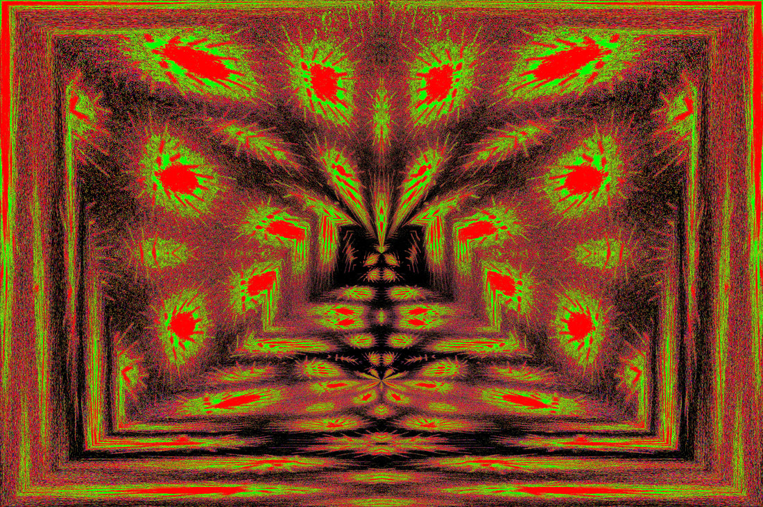KOSMISCHES PORTAL — Premium Kunstprint