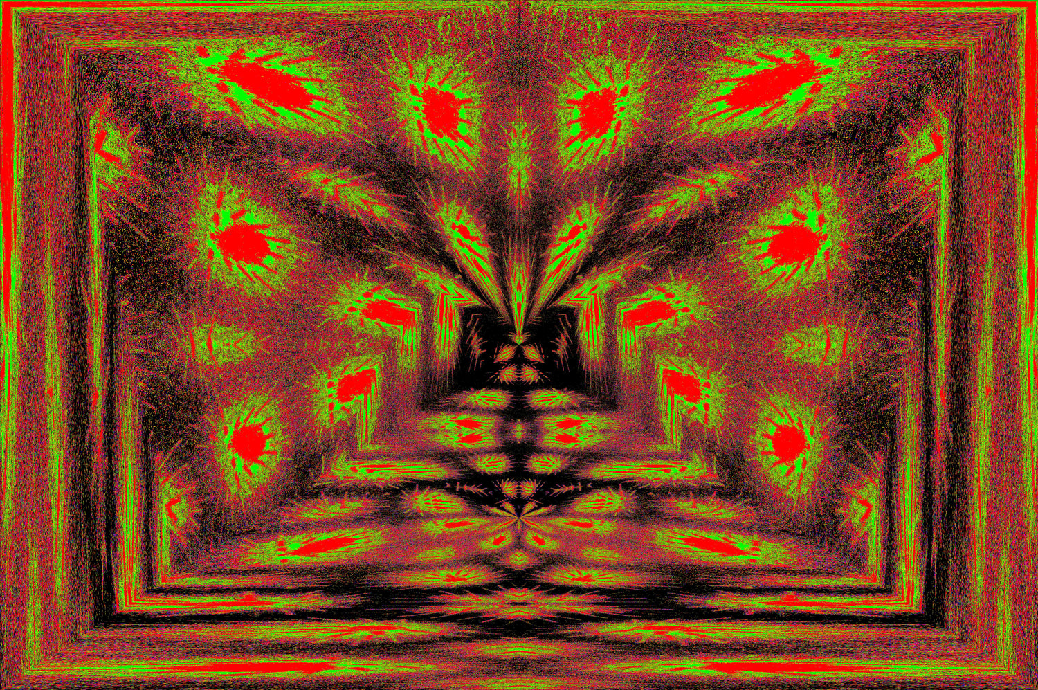 KOSMISCHES PORTAL — Premium Kunstprint