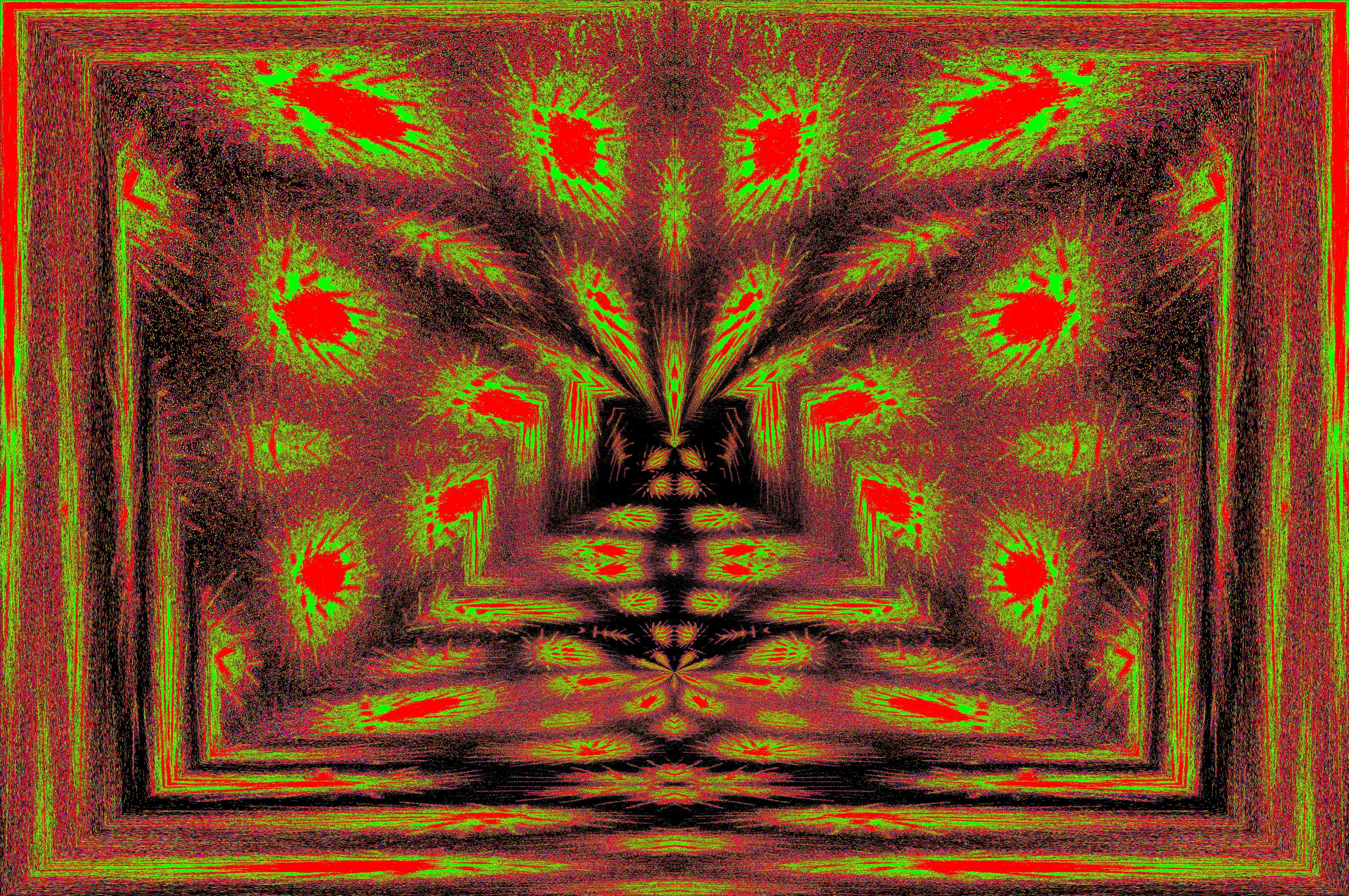 KOSMISCHES PORTAL — Premium Kunstprint