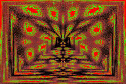KOSMISCHES PORTAL — Premium Kunstprint