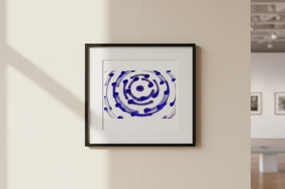 BLUE PARTICLE FLOW — Premium Digitaler Download