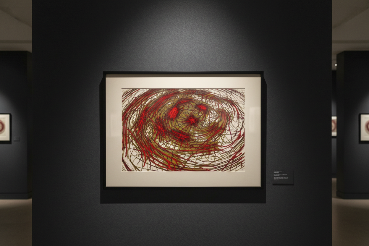 digitale Kunst Chaotic Spiral