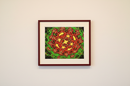 LEUCHTENDES NETZ Mockup professionell
