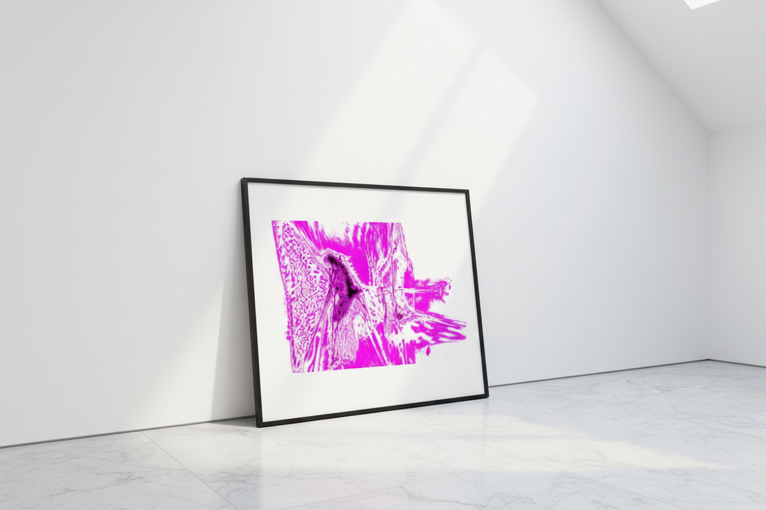MAGENTA ABSTRACT PULSE — Neues Mockup