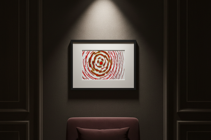 RED GOLDEN ORBIT FLOW — Premium Digitaler Download